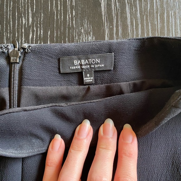 Babaton Midi Black Pencil Skirt - Picture 4 of 5